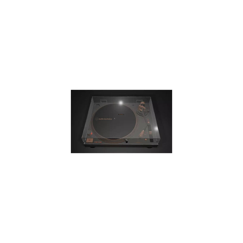 Audio Technica AT-LP120XUSB-BZ Direct Drive USB Turntable, Bronze – 3-Speed Vinyl Player with Built-in Preamp and Digital Conversion