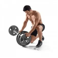 2025 Gold's Gym – 300 Lbs Olympic Weight Set
