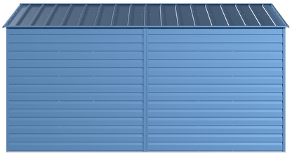 Arrow Select Steel Storage Shed, 10x14, Blue Grey