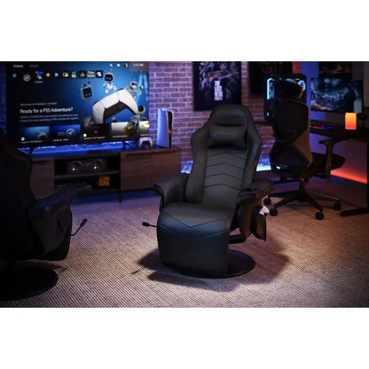 Gaming Recliner - Reclining Gaming Chair with Footrest
