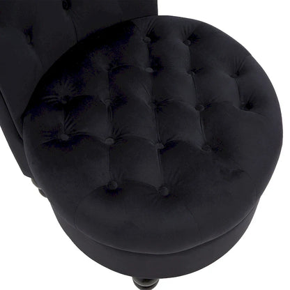 AVAWING Set of 2 Throne Royal Chair Thick Padding and Rubberwood Legs