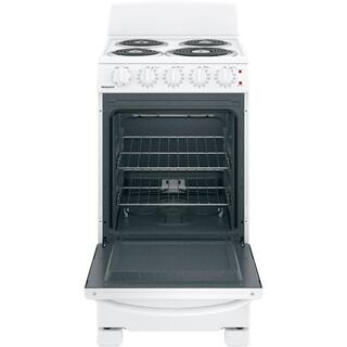 2025 20 in. 4 Burner Element Free-Standing Electric Range in White