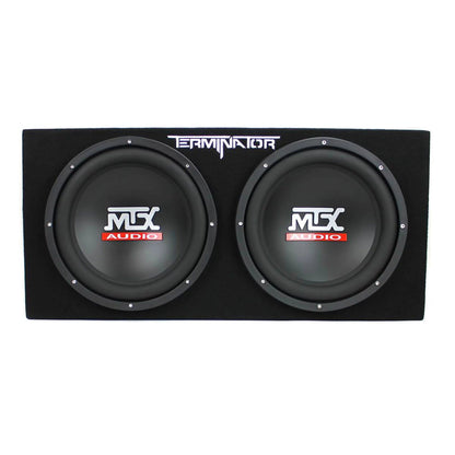 12′′ 1200W Dual Car Subwoofer Package with Amplifier & Installation Kit