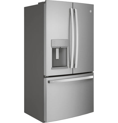 GE Profile™ Series ENERGY STAR® 27.7 Cu. Ft. Fingerprint Resistant French-Door Refrigerator with Hands-Free AutoFill