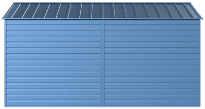 Arrow Select Steel Storage Shed, 10x14, Blue Grey