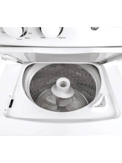 2025 3.8 Cu. Ft. Top Load Washer and 5.9 Cu. Ft. Electric Dryer Laundry Center – White