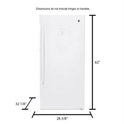 14.1 Cu. ft. White Frost-free Upright Freezer FUF14DLRWW