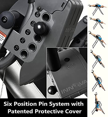 2025 HEALTH AND FITNESS ITX9600 Heavy Duty Inversion Table, Standard Ankle Holding System