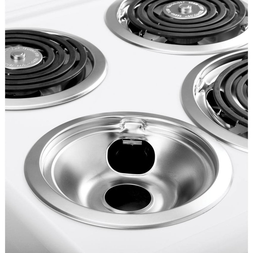 2025 20 in. 4 Burner Element Free-Standing Electric Range in White