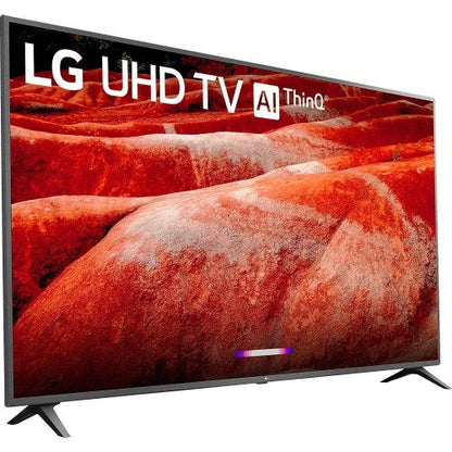 LG 82UM8070PUA 82′′ 4K HDR LED TV (2019) AI ThinQ with Deco Gear Soundbar Bundle