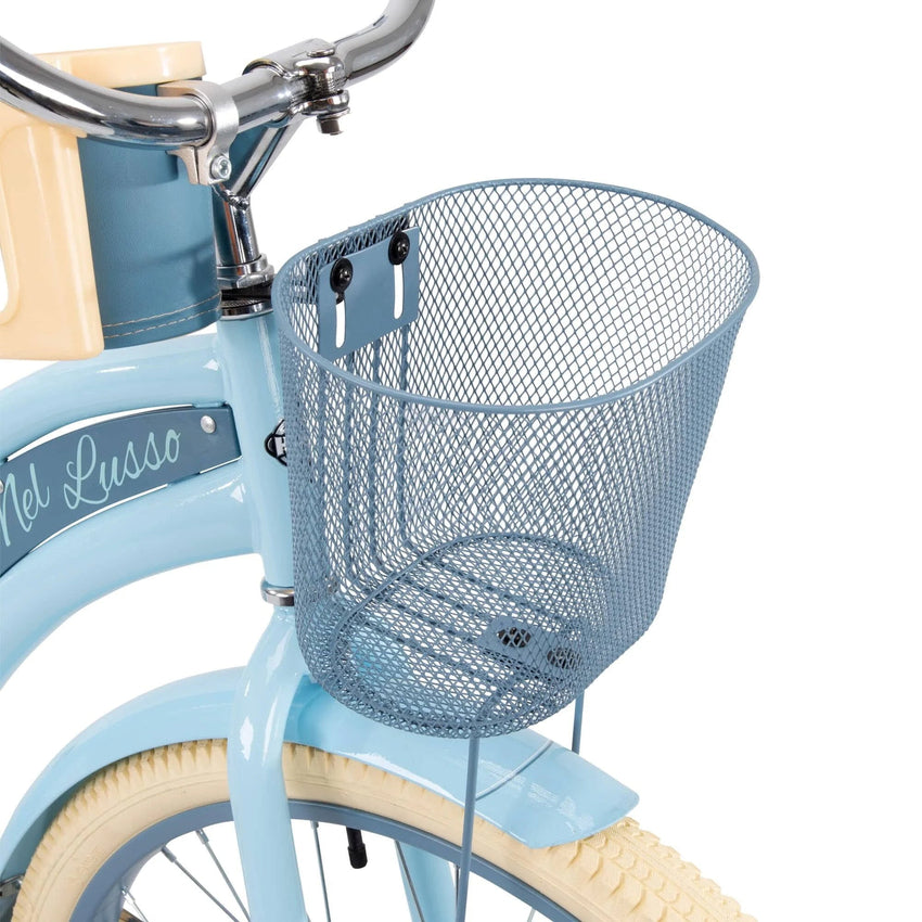 2025 nel Lusso Classic Cruiser Bike with Perfect Fit Frame, Women's, Light Blue, 26"