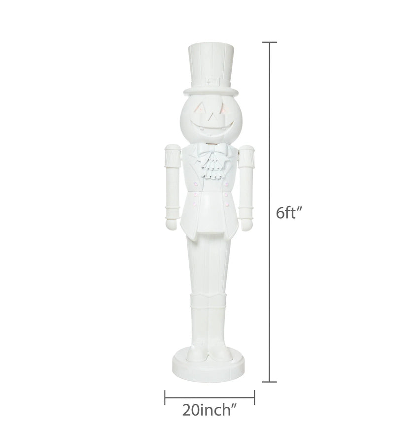 2025 DIY Animated Giant Pumpkin Nutcracker, 72", Halloween by Way To Celebrate