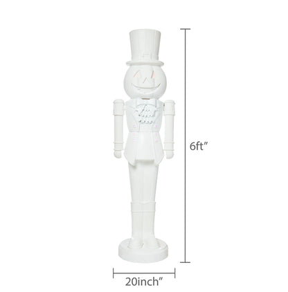 2025 DIY Animated Giant Pumpkin Nutcracker, 72", Halloween by Way To Celebrate