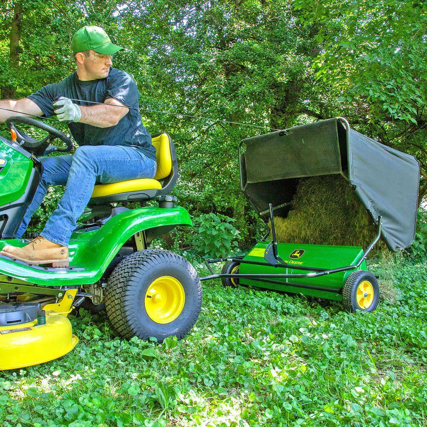 42 in. 24 cu. ft. Tow-Behind Lawn Sweeper STS-42JDC