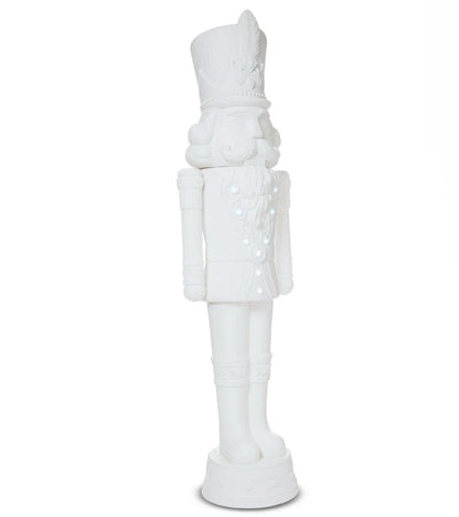 2025 Holiday Time 75” 6 Foot Nutcracker Christmas Statue Decoration, Lights/Music