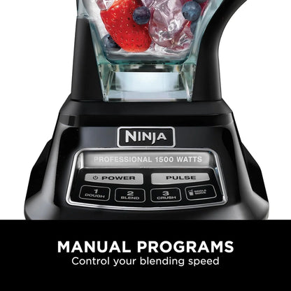 Ninja Mega Kitchen System, 1500-Watt, 72-Ounce Full-Size Blender and 8-Cup Food Processor with (2) 16-Ounce To-Go Cups