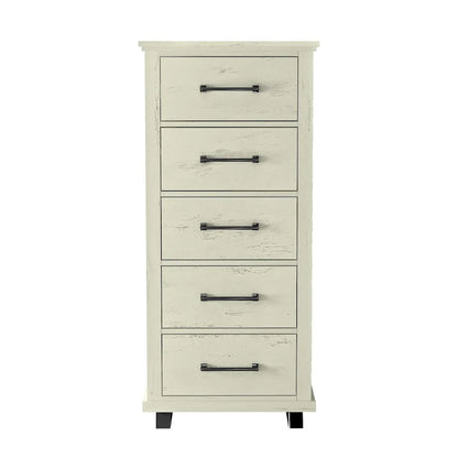 Farmhouse 4-Piece Bedroom Set - 2 Nightstand, 1 Chest and 1 Dresser