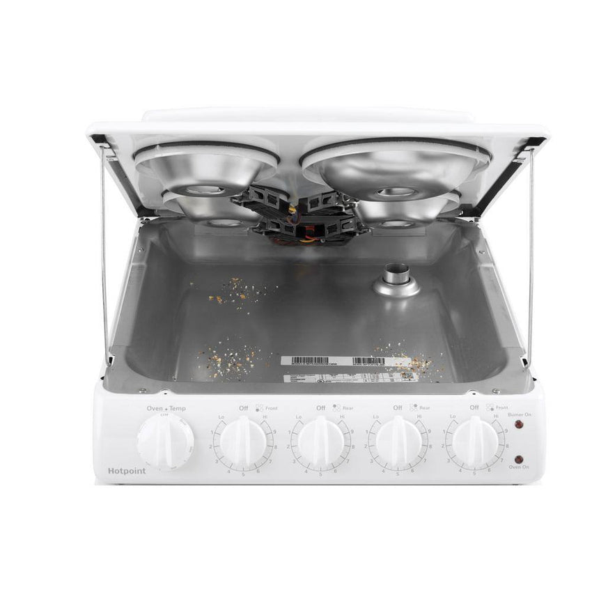 2025 20 in. 4 Burner Element Free-Standing Electric Range in White