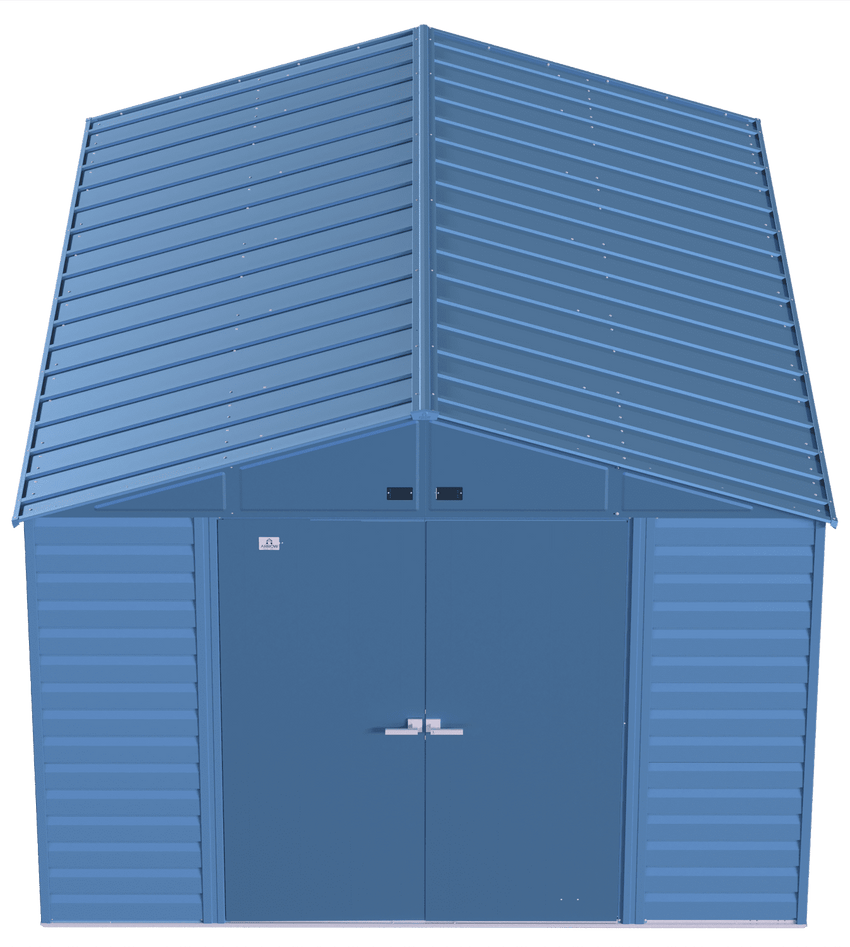 2025 Select Steel Storage Shed, 10x14, Blue Grey