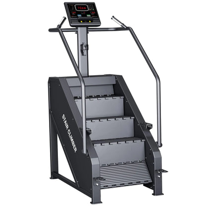 2025 Stepper Machine, Stair Stepper with LED Screen, Commercial Grade Stair Climber,Fitness Equipment with 15 Resistance Levels, 451LBS, 24-164 Steps/Minute,Black