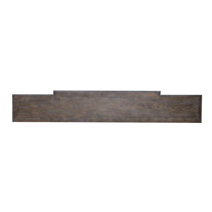 Magnolia Manor Antique White & Weathered Bark 72 Inch Hall Console Table