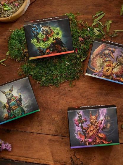 2025 The Gathering Bloomburrow Commander Deck Bundle – Includes All 4 Decks (Animated Army  Family Matters  Peace Offering  and Squirreled Away)