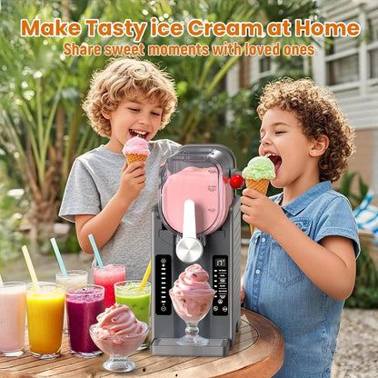 Soft Serve Ice Cream Machine,Slushy Machine for Home