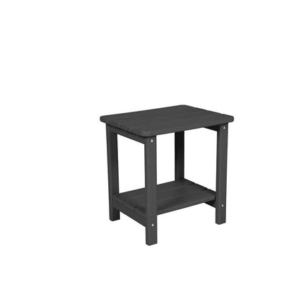 3-Piece Patio Set  2 Oversized Chaise Lounges (5-Position, Wheels, Cup Holder) + Side Table, All-Weather Wood Texture.