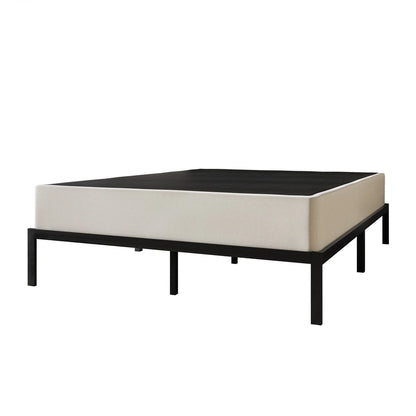 CraftPorch Solid Wood 8-Inch Box Spring Foundation with Wood Slats
