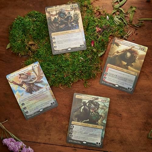 2025 The Gathering Bloomburrow Commander Deck Bundle – Includes All 4 Decks (Animated Army  Family Matters  Peace Offering  and Squirreled Away)
