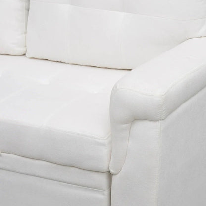 Reversible Sectional Sofa with Pull-Out Sleeper Bed, Hidden Storage Chaise, Durable Legs,