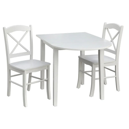 Simple Living Country Cottage Drop Leaf 3-piece Dining Set