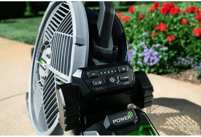POWER+ Portable Misting Fan - 18" Outdoor Electric, 5 Speeds