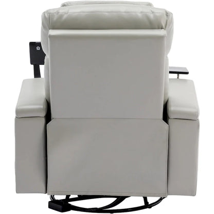 Multifunctional 270 Swivel Home Theater Power Recliner