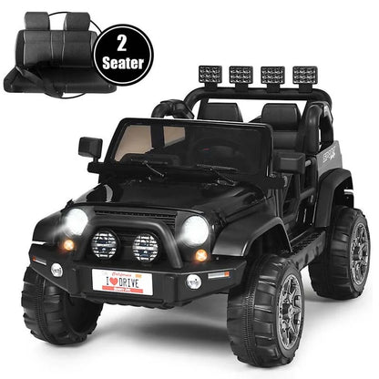 2-Seater Kids Ride on Truck, 12V Battery Electric Toddler Motorized Vehicles Riding Toy Car with Remote Control