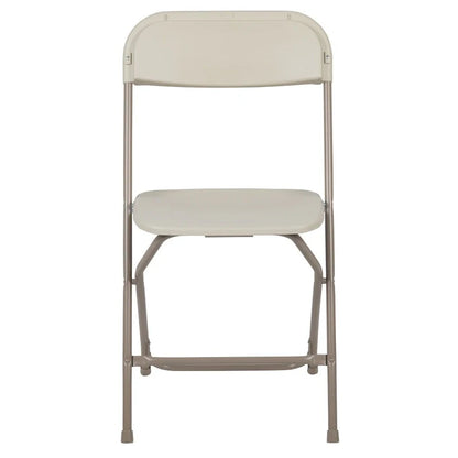 Plastic Folding Chair - 10 Pack 650LB Weight Capacity - Event Chair