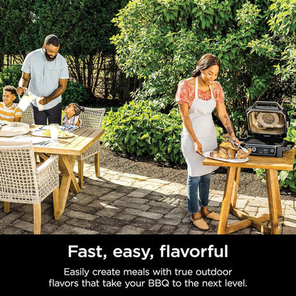 NINJA Woodfire Series 7-In-1 Portable Grill & Smoker