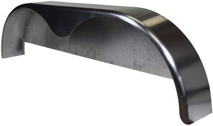 2025 72×10-3/4 Tandem Axle Steel Trailer Fender w/Back Plate Welded In (2-Pack)