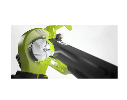RY40451-2B 40V Vac Attack Cordless Leaf Vacuum/Mulcher with (2) 5.0 Ah Batteries and (1) Charger