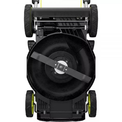RYOBI 40V Brushless 20 in. Walk Behind Self-Propelled Mower/String Trimmer/Leaf Blower with (2) Batteries and (2) Chargers