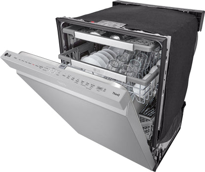 2025 24′′ Top Control Smart Built-In Stainless Steel Tub Dishwasher with 3rd Rack, QuadWash Pro and 42dba – Stainless Steel